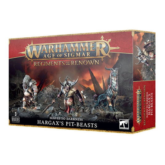 Warhammer Age Of Sigmar - Regiments of Renown - Hargax's Pit-beasts