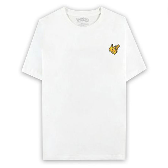 Pokemon - Pixel Pikachu - Men's Short Sleeved T-shirt - Large