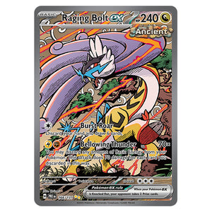 Pokemon - Scarlet & Violet - Prismatic Evolutions - Raging Bolt ex - 166/131