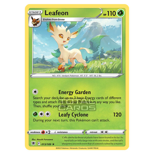 Pokemon - Sword & Shield - Astral Radiance - Leafeon - 013/189