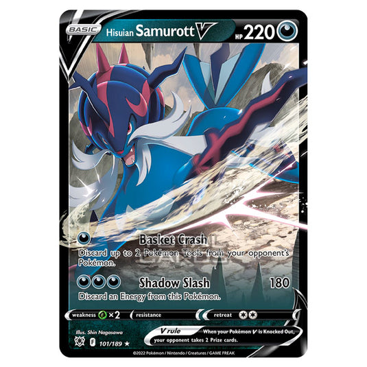 hisuian samurott pokemon card Trading Game VSTAR TG27 (CGC 10) VSTAR All Pokmon TCG card images The Pokmon Company Pokemon - Hisuian Samurott VStar