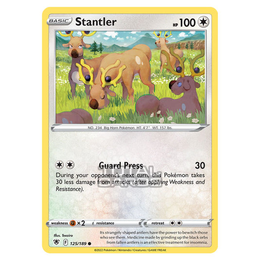 Pokemon - Sword & Shield - Astral Radiance - Stantler - 125/189