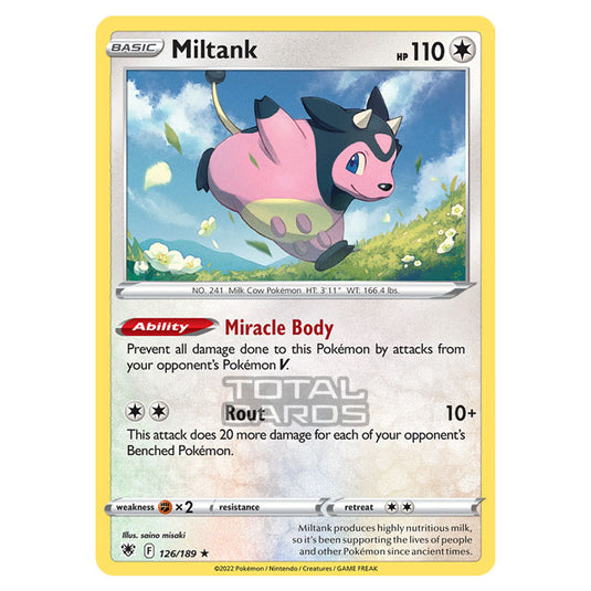 Pokemon - Sword & Shield - Astral Radiance - Miltank - 126/189