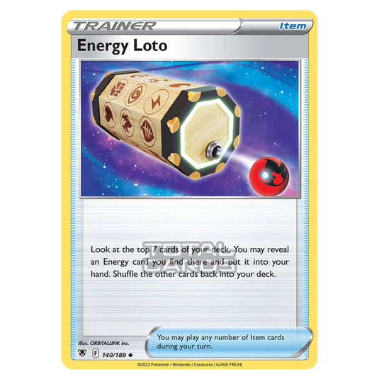 Pokemon - Sword & Shield - Astral Radiance - Energy Loto - 140/189