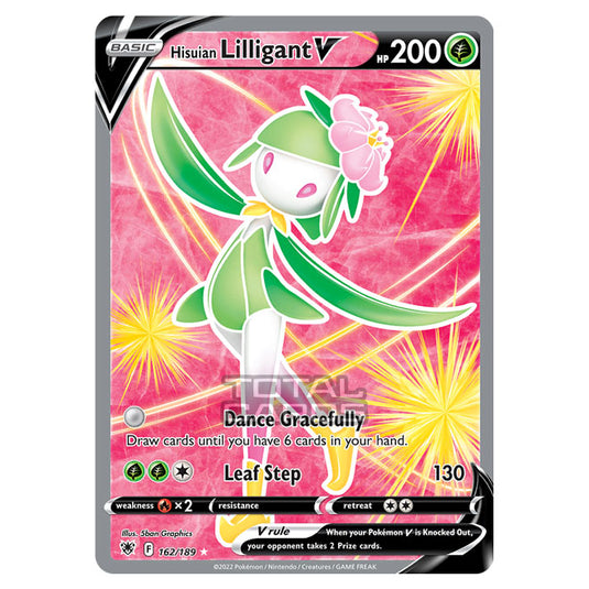 Pokemon - Sword & Shield - Astral Radiance - Hisuian Lilligant V - 162/189