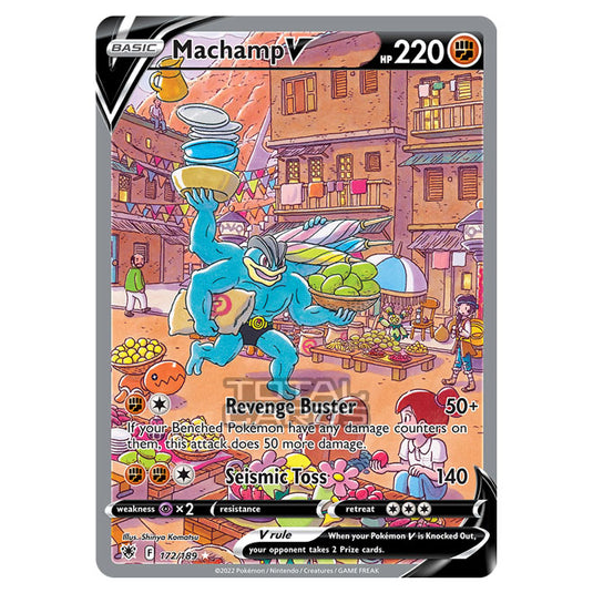 Pokemon - Sword & Shield - Astral Radiance - Machamp V - 172/189