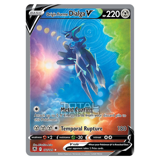 Pokemon - Sword & Shield - Astral Radiance - Origin Forme Dialga V - 177/189