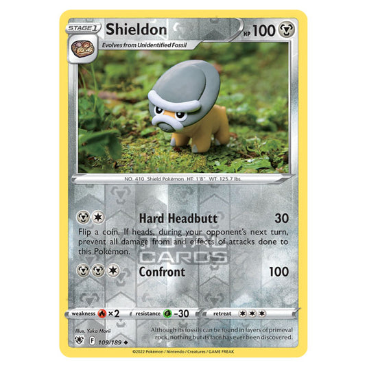 Pokemon - Sword & Shield - Astral Radiance - Shieldon - 109/189 - (Reverse Holo)