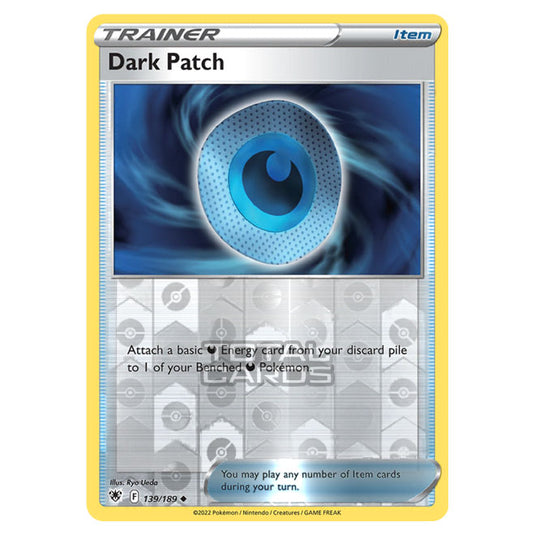 dark patch pokemon card Pokemon - Sword & Shield - Astral Radiance - Dark Patch - 139/189