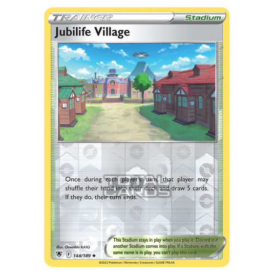 Pokemon - Sword & Shield - Astral Radiance - Jubilife Village - 148/189 - (Reverse Holo)