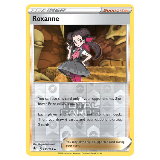 Pokemon - Sword & Shield - Astral Radiance - Roxanne - 150/189 - (Reverse Holo)