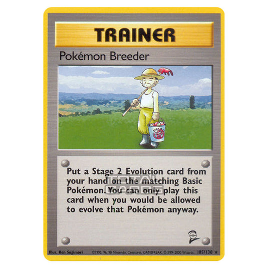 Pokemon - Base - Base Set 2 - Pokémon Breeder - 105/130