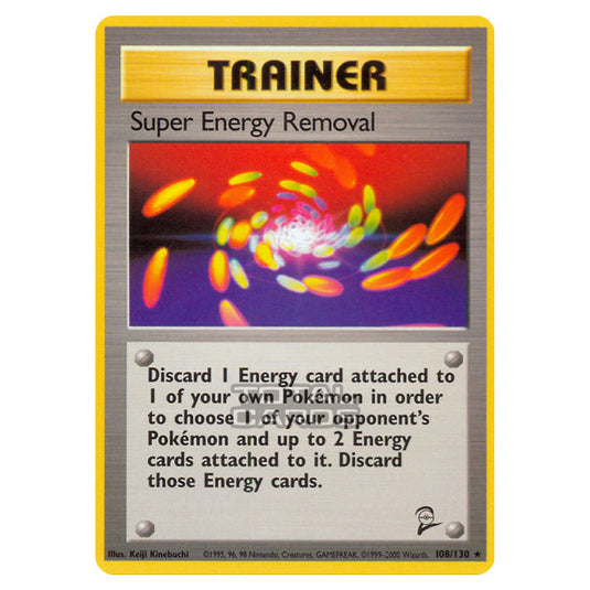 Pokemon - Base - Base Set 2 - Super Energy Removal - 108/130