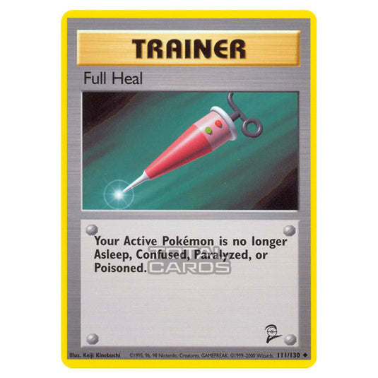 Pokemon - Base - Base Set 2 - Full Heal - 111/130