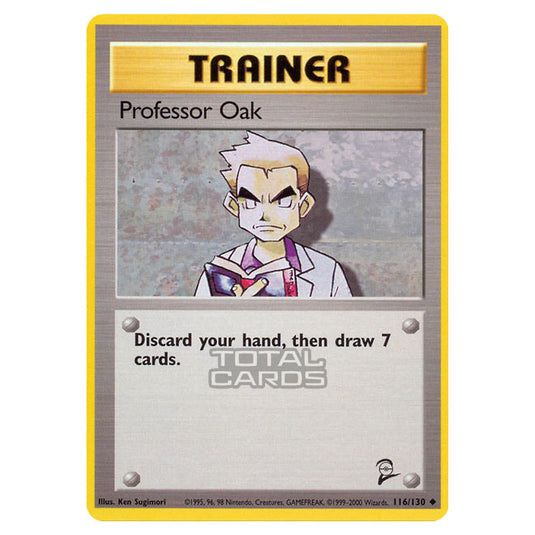 Pokemon - Base - Base Set 2 - Professor Oak - 116/130