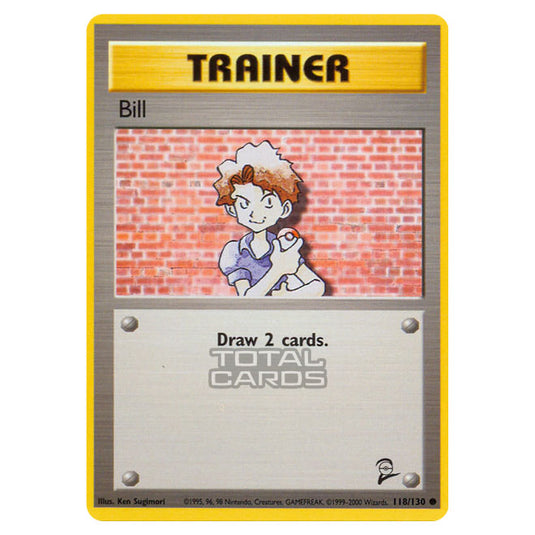 Pokemon - Base - Base Set 2 - Bill - 118/130