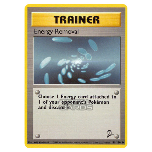Pokemon - Base - Base Set 2 - Energy Removal - 119/130