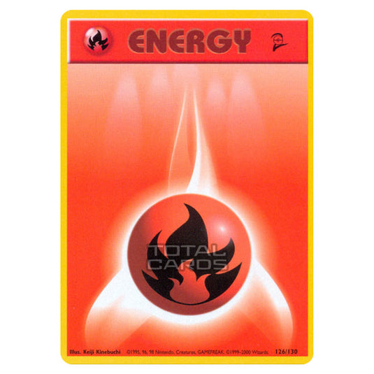 Pokemon - Base - Base Set 2 - Fire Energy - 126/130