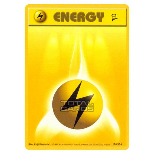 Pokemon - Base - Base Set 2 - Lightning Energy - 128/130