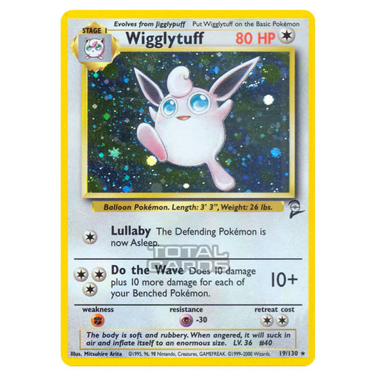 Pokemon - Base - Base Set 2 - Wigglytuff - 19/130