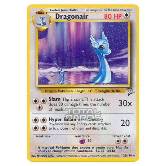 Pokemon - Base - Base Set 2 - Dragonair - 22/130