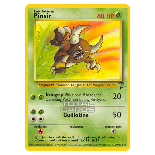 Pokemon - Base - Base Set 2 - Pinsir - 29/130