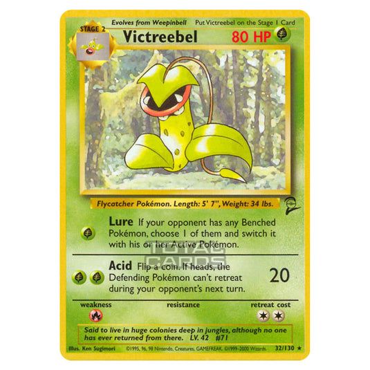 Pokemon - Base - Base Set 2 - Victreebel - 32/130