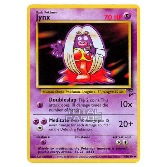 Pokemon - Base - Base Set 2 - Jynx - 45/130