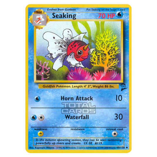 Pokemon - Base - Base Set 2 - Seaking - 60/130