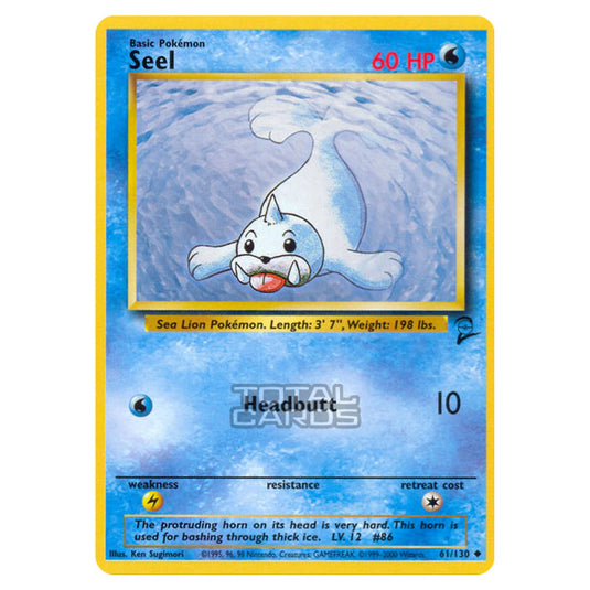 Pokemon - Base - Base Set 2 - Seel - 61/130