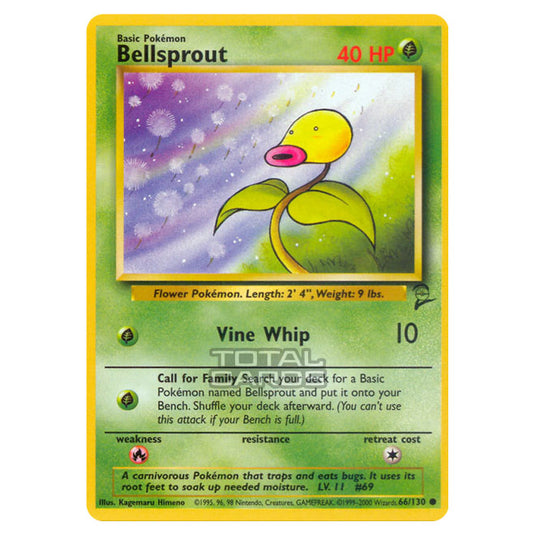 Pokemon - Base - Base Set 2 - Bellsprout - 66/130