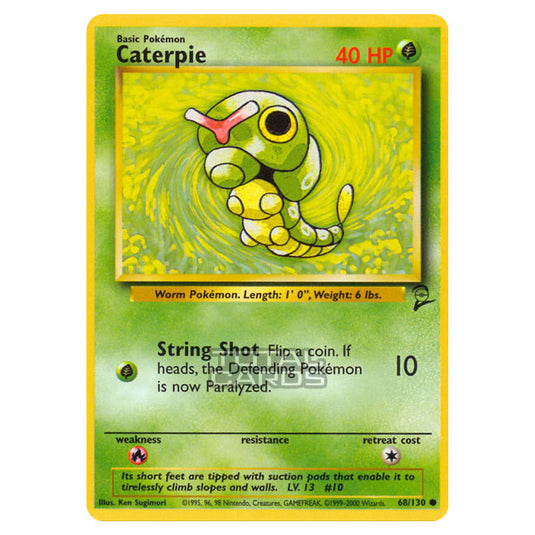 Pokemon - Base - Base Set 2 - Caterpie - 68/130