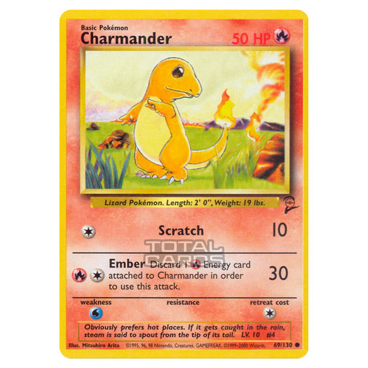 Pokemon - Base - Base Set 2 - Charmander - 69/130