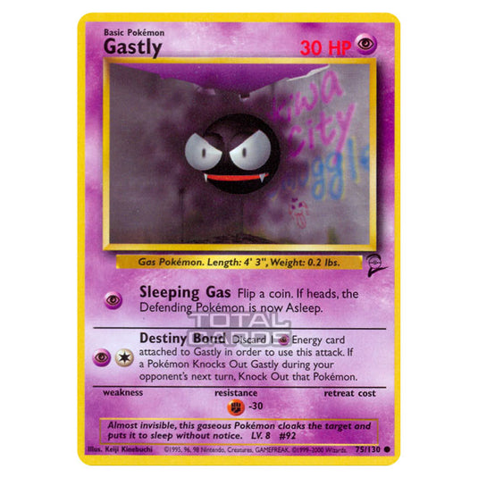 Pokemon - Base - Base Set 2 - Gastly - 75/130