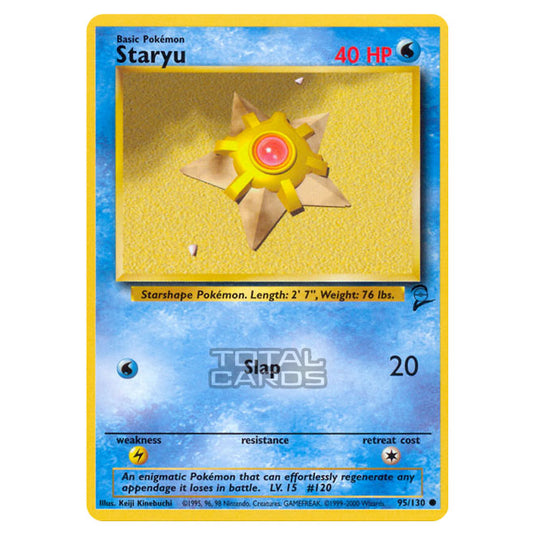 Pokemon - Base - Base Set 2 - Staryu - 95/130