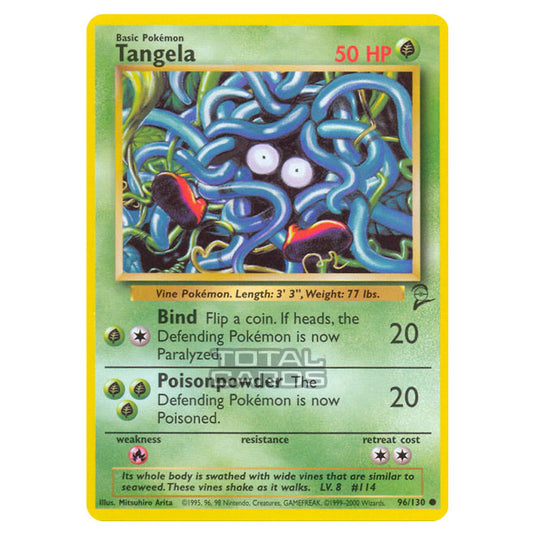 Pokemon - Base - Base Set 2 - Tangela - 96/130