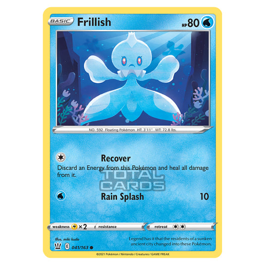 Pokemon - Sword & Shield - Battle Styles - Frillish - 041/163