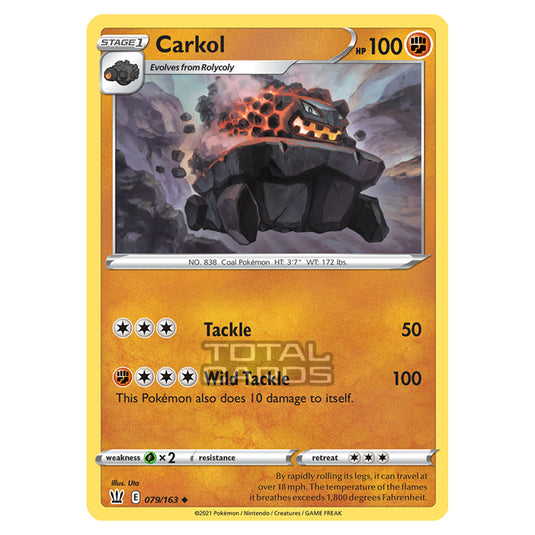 Pokemon - Sword & Shield - Battle Styles - Carkol