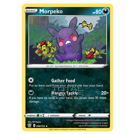 Pokemon - Sword & Shield - Battle Styles - Morpeko - 098/163