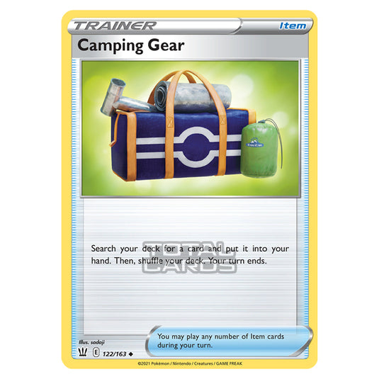 Pokemon - Sword & Shield - Battle Styles - Camping Gear - 122/163