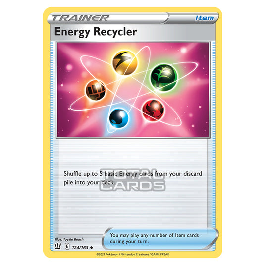 Pokemon - Sword & Shield - Battle Styles - Energy Recycler - 124/163