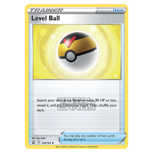 Pokemon - Sword & Shield - Battle Styles - Level Ball - 129/163