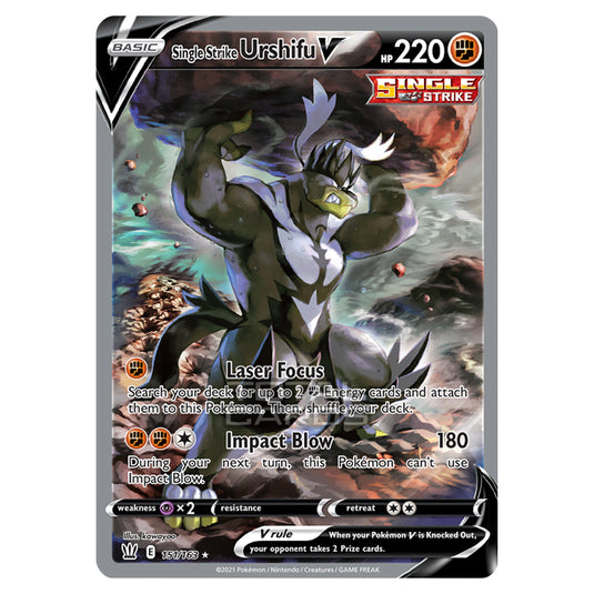 Pokemon - Sword & Shield - Battle Styles - Single Strike Urshifu V - 151/163