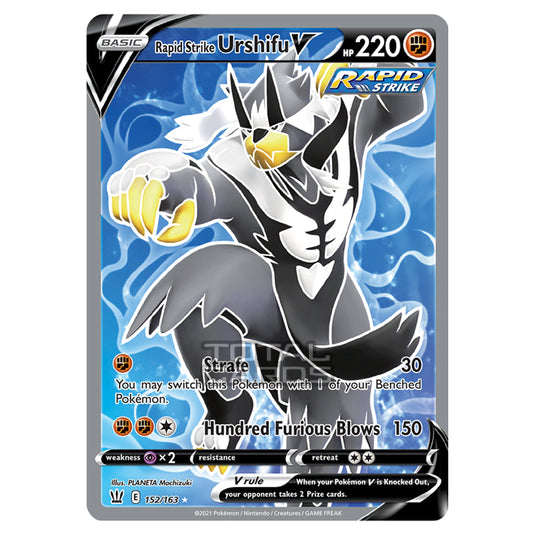 Pokemon - Sword & Shield - Battle Styles - Rapid Strike Urshifu V - 152/163