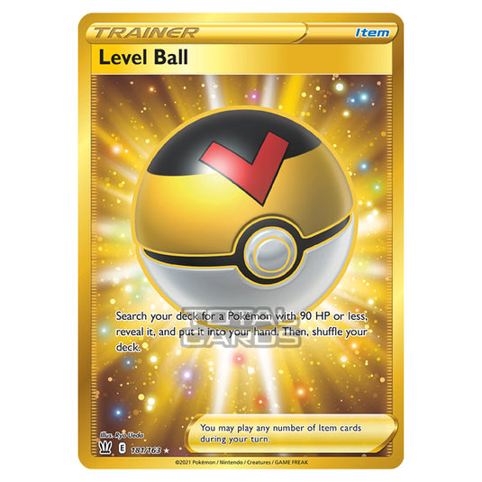 Pokemon - Sword & Shield - Battle Styles - Level Ball - 181/163