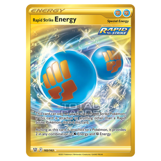 Pokemon - Sword & Shield - Battle Styles - Rapid Strike Energy - 182/163