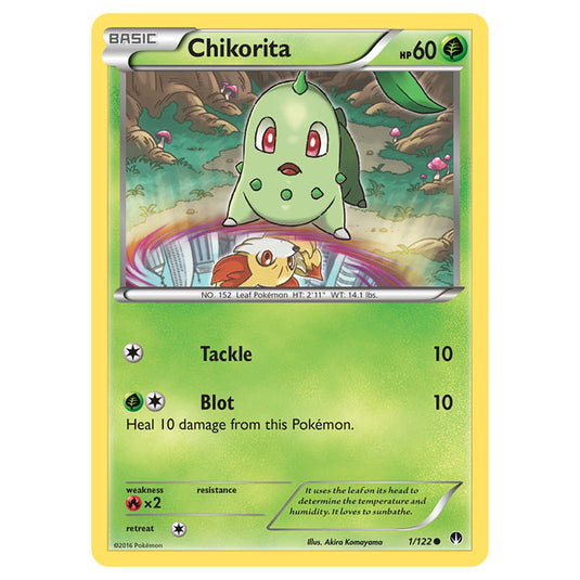 Pokemon - XY - BREAKpoint - Chikorita - 1/122