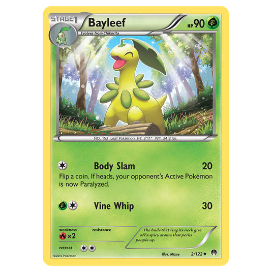 Pokemon - XY - BREAKpoint - Bayleef - 2/122