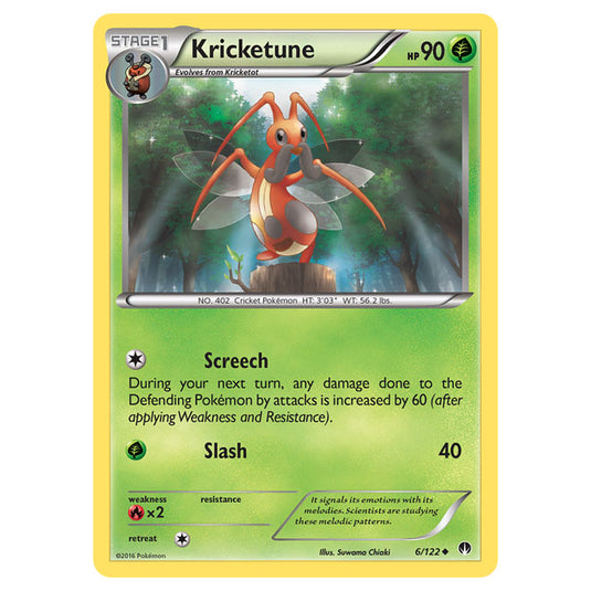 Pokemon - XY - BREAKpoint - Kricketune - 6/122