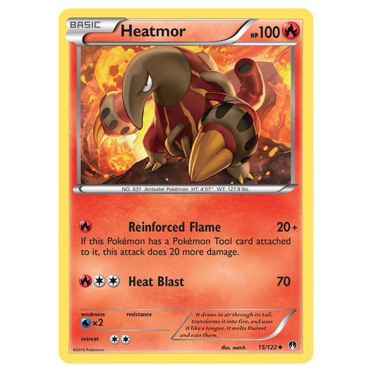 Pokemon - XY - BREAKpoint - Heatmor - 15/122